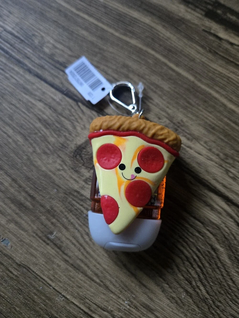 NWT BBW Pepperoni Pizza Slice Pocketbac Holder + 1 Free Hand Sanitizer